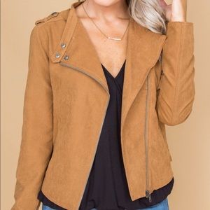 City Girl Moro Jacket in Cognac- NWOT